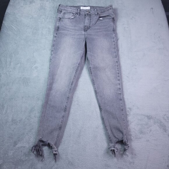 Topshop Jamie Womens Skinny Jeans 2 Pairs 28 Ankle Stretch High Rise - Picture 2 of 9